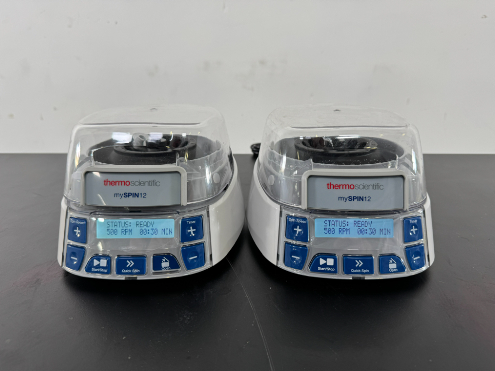Image of Thermo Scientific mySpin 12 Mini Centrifuges - Quantity 2
